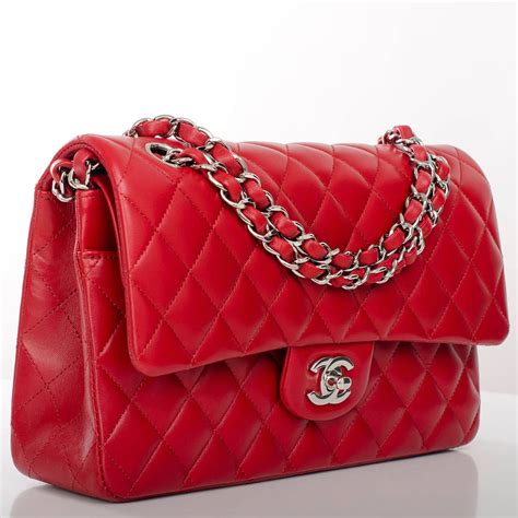 red chanel handbag|second hand red chanel handbags.